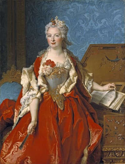 Marguerite de Seve, 1729 by Nicolas de Largillière